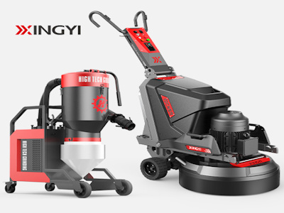 Сверхмощный Пульт Дистанционного Управления 25hp С Двойным Приводом Умный Планетарный Алмазный Шлифовальный Станок Для Полировки Бетона